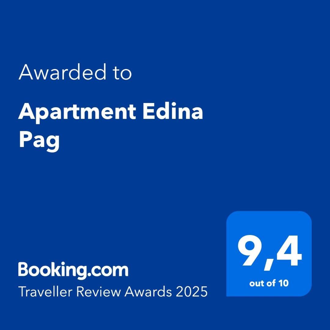 Apartment Edina Pag باغ المظهر الخارجي الصورة